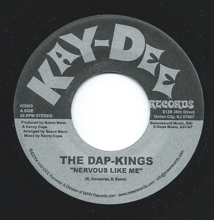 室外 【希少】The Dap-kings Nervous Like Me 非売品 Ｊ5 | alamiah.edu.sa