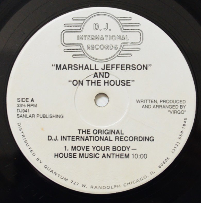 MARSHALL JEFFERSON AND ON THE HOUSE ‎/ MOVE YOUR BODY (12