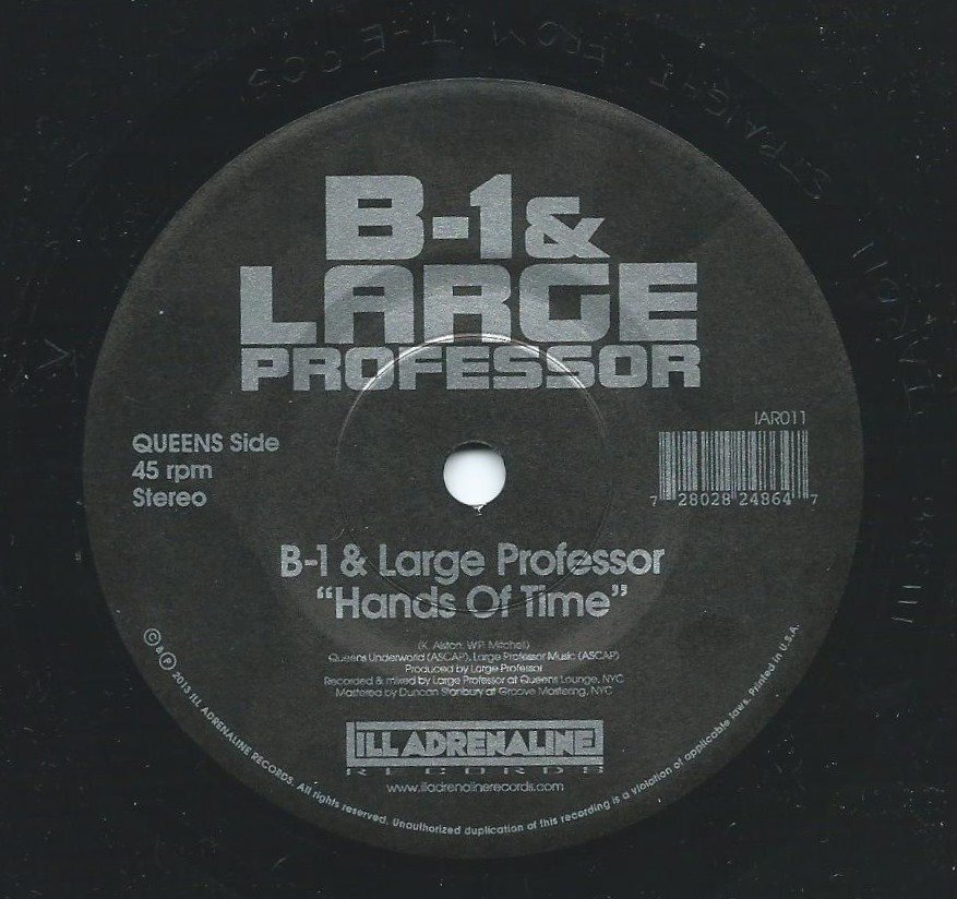 B-1 & LARGE PROFESSOR / DA BEATMINERZ & O.C. ‎/ HANDS OF TIME/ SPITGAME (7