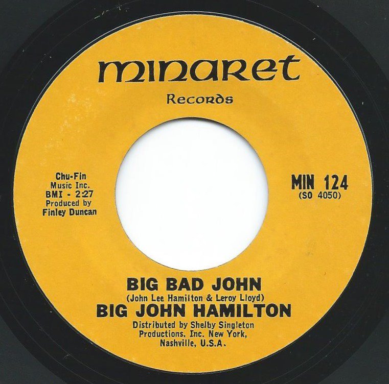 BIG JOHN HAMILTON / BIG BAD JOHN / THE TRAIN (7