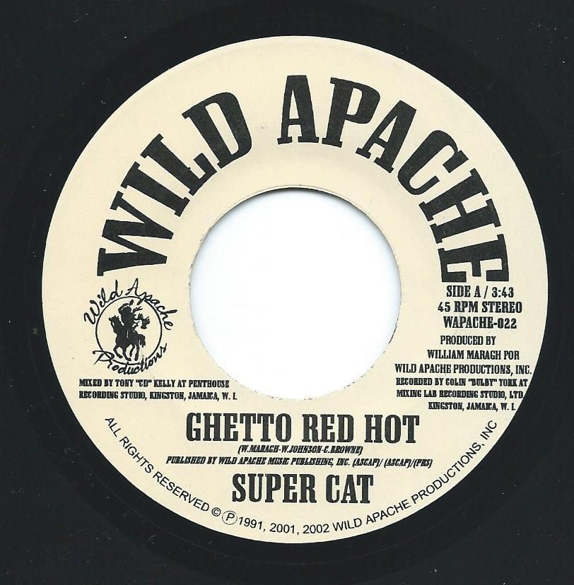 SUPER CAT / GHETTO RED HOT (7