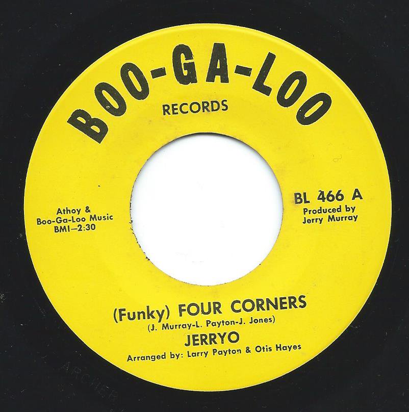 JERRY O ‎/ (FUNKY) FOUR CORNERS / SOUL LOVER (7
