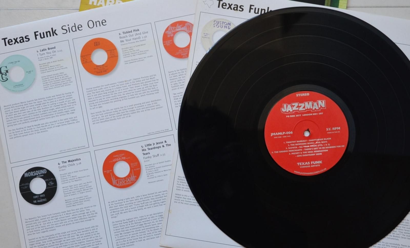 V.A. ‎/ TEXAS FUNK: HARD TEXAS FUNK 1968-1975 (2LP) - HIP