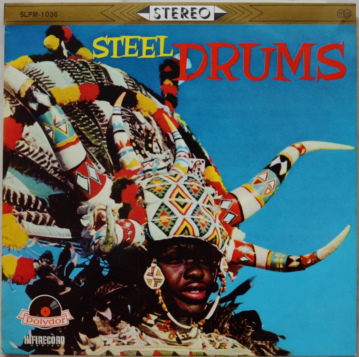 トリニダード・スチール・ドラム・バンド NATIVE STEEL DRUM GROUP / スチール・ドラム STEEL DRUMS (LP)