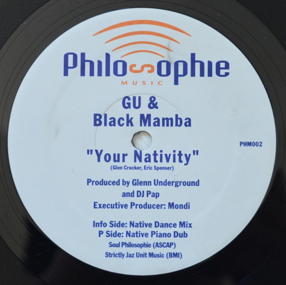 GU & BLACK MAMBA ‎/ YOUR NATIVITY (12
