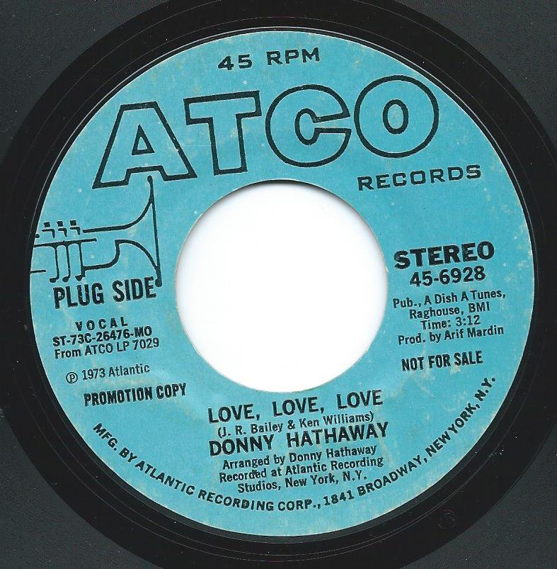 DONNY HATHAWAY ‎/ LOVE, LOVE, LOVE (7