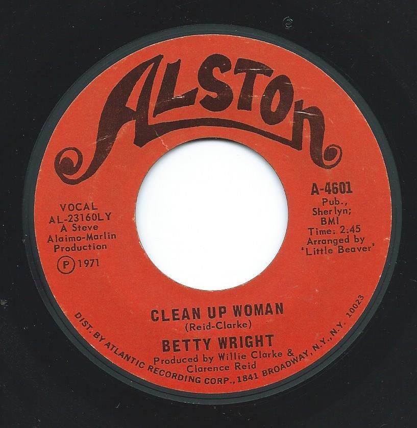 公式の店舗 BETTY WRIGHT (7 FOREVER YOU LOVE I'LL / WOMAN UP CLEAN / 洋楽