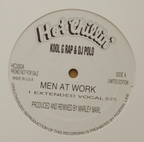 KOOL G RAP & D.J. POLO ‎/ MEN AT WORK (12