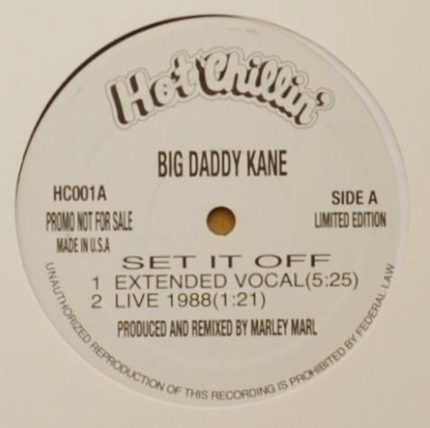 BIG DADDY KANE / SET IT OFF 12 Promo-