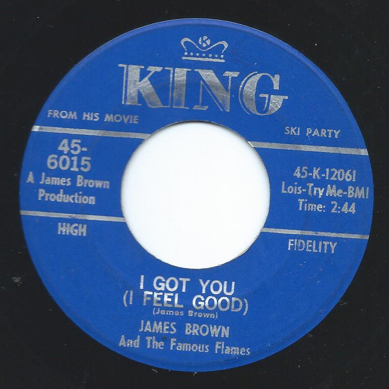 JAMES BROWN u0026 THE FAMOUS FLAMES u200e/ I GOT YOU (I FEEL GOOD) / I CAN'T HELP  IT (I JUST DO-DO-DO) - HIP TANK RECORDS