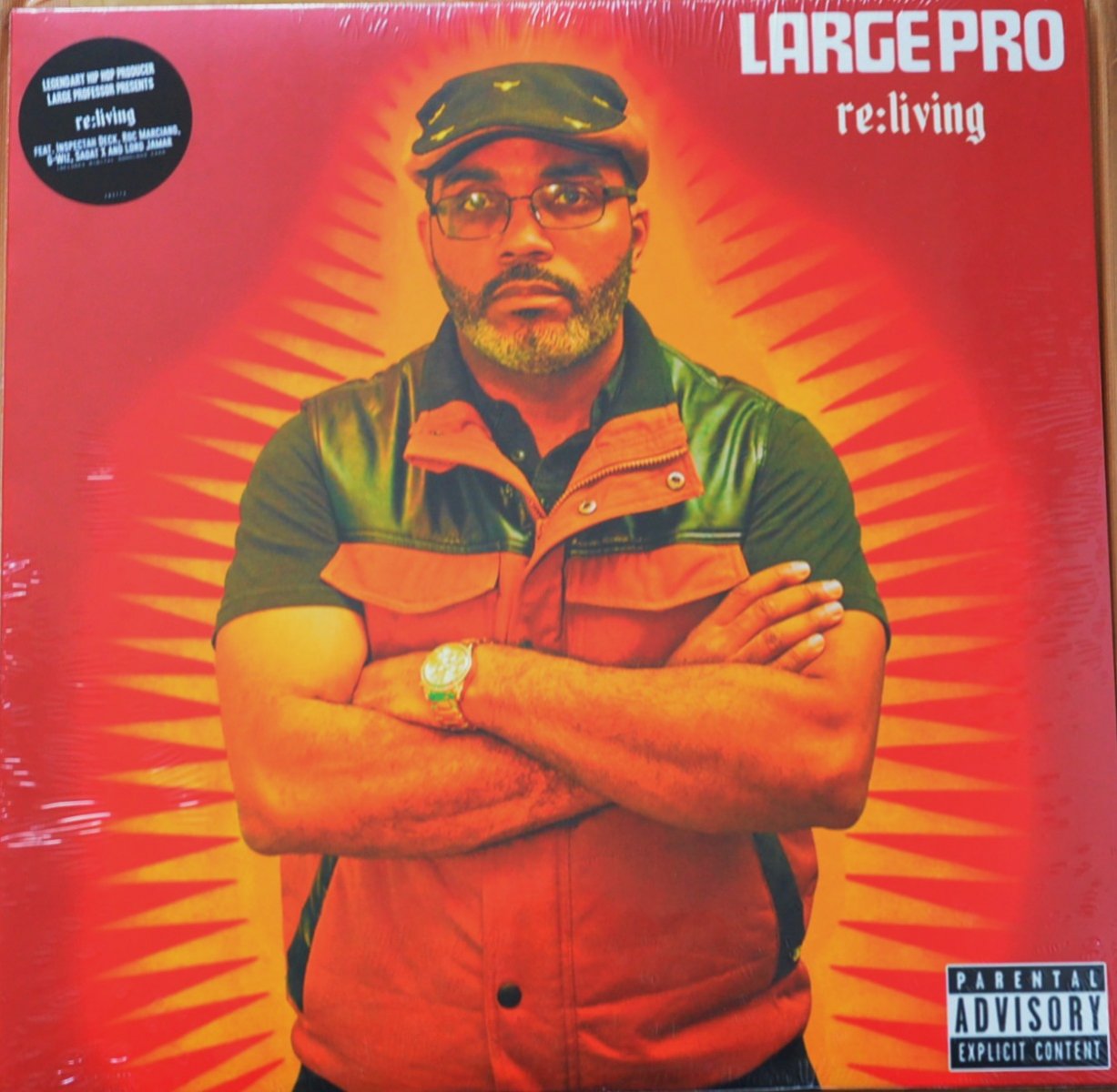 LARGE PRO / RE:LIVING (1LP) - HIP TANK RECORDS