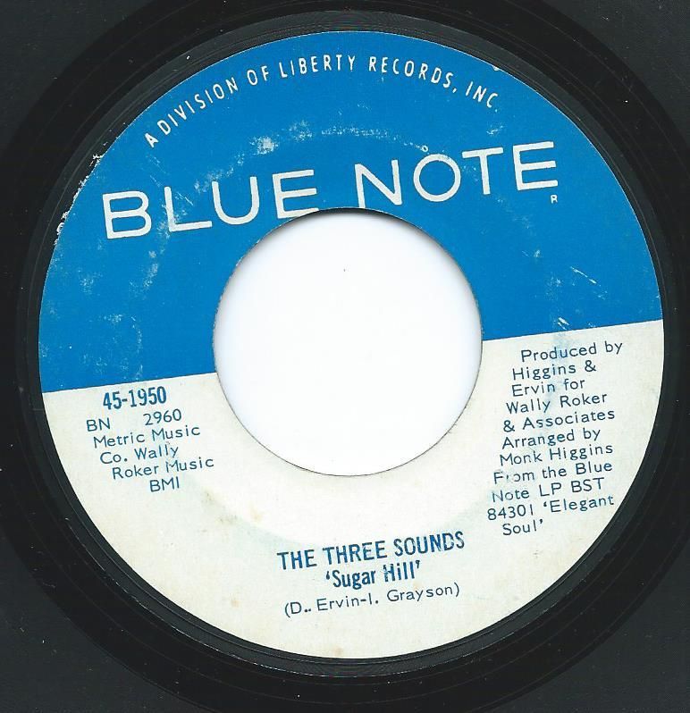 THE THREE SOUNDS / SITTIN' DUCK / SUGAR HILL (7