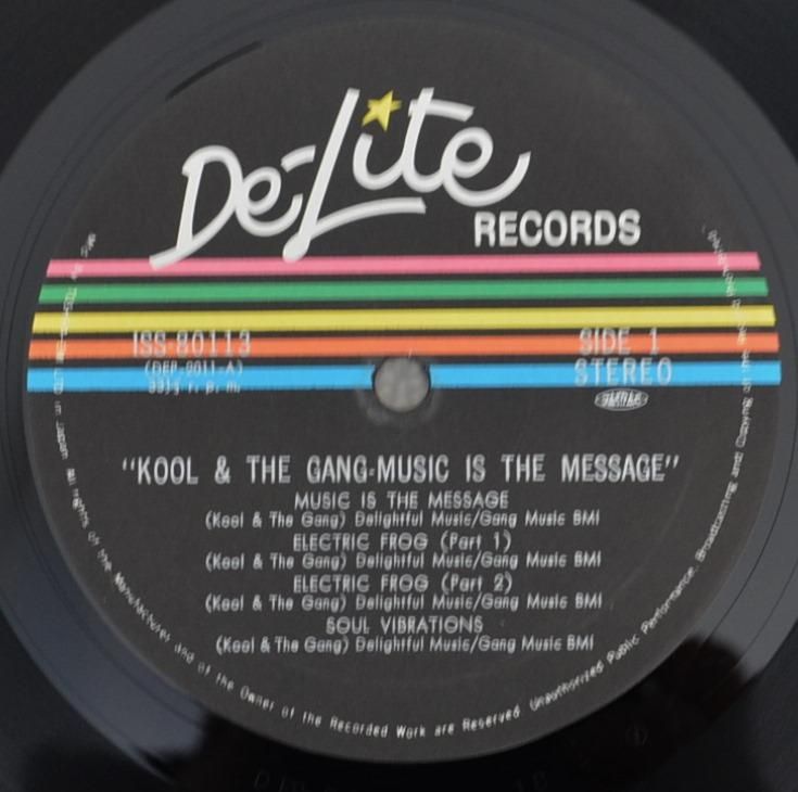 洋楽 Kool & The Gang MUSIC IS THE MESSAGE Kool & The Gang – Music Is The Message – Vinyl (LP, Album