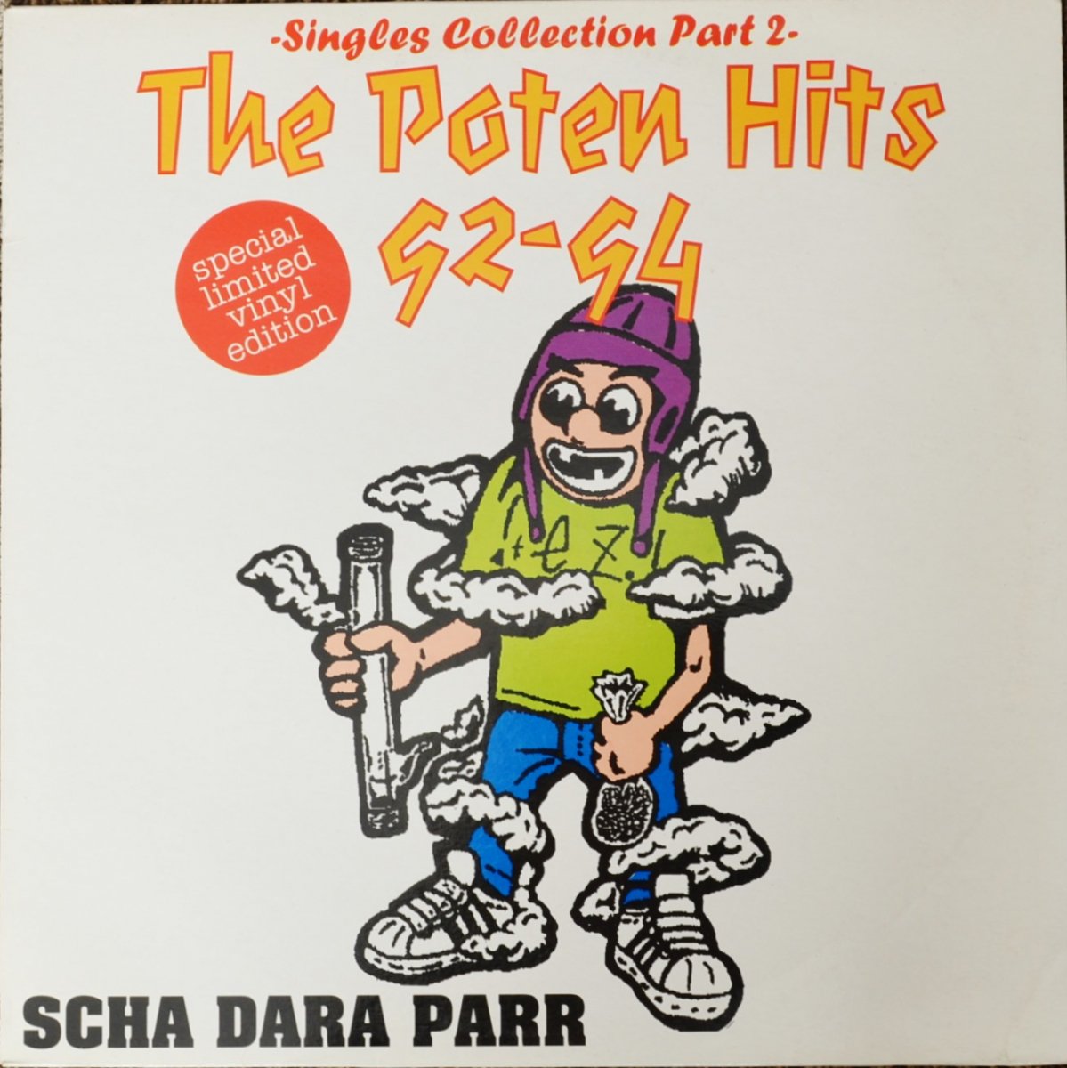 ѡ (SCHADARAPARR) / THE POTEN HITS 92-94 - SINGLES COLLECTION PART 2 (1LP)