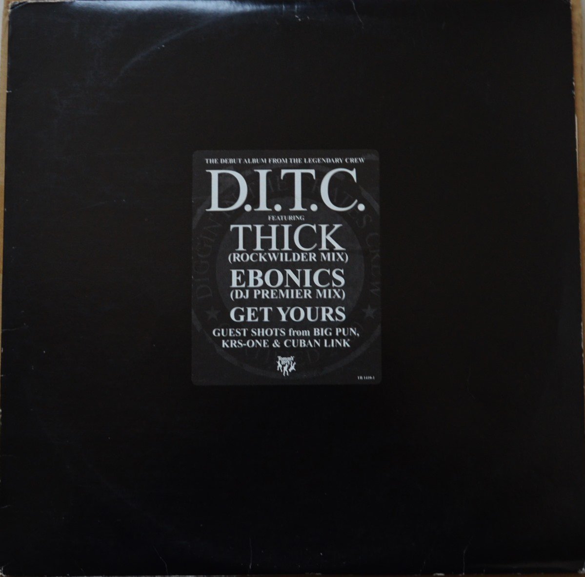D.I.T.C. ‎/ D.I.T.C. - PROMO (2LP) - HIP TANK RECORDS