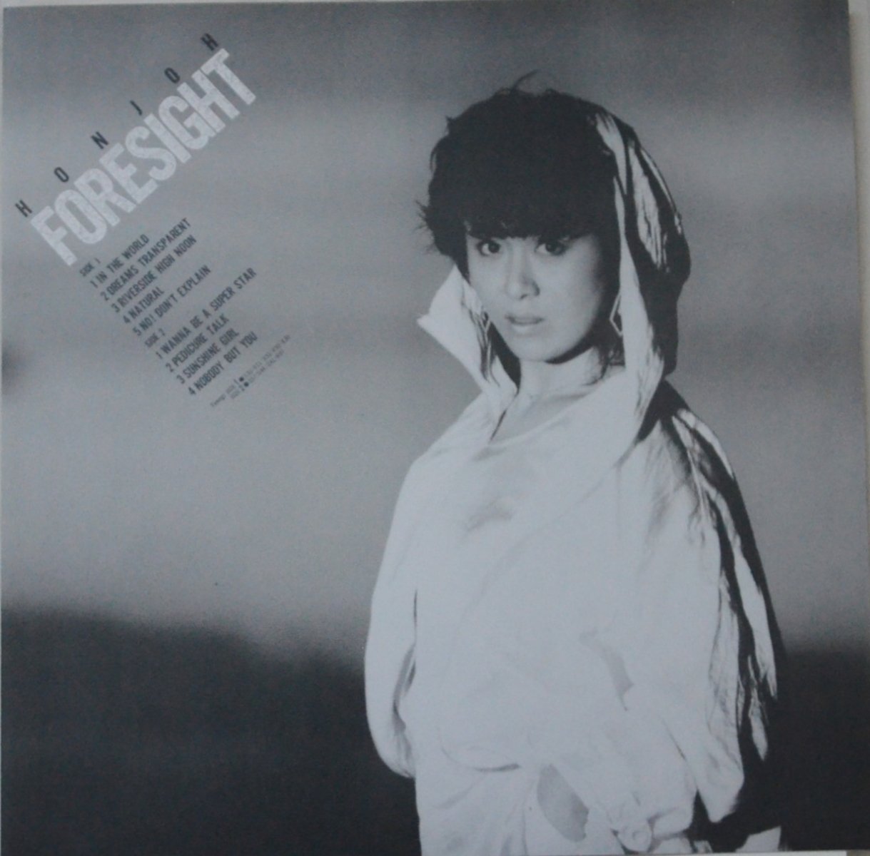 本城未沙子 MISAKO HONJOH / FORESIGHT (LP) - HIP TANK RECORDS