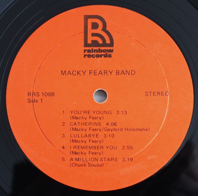 Macky Feary Band You're Young 7インチレコード - 洋楽