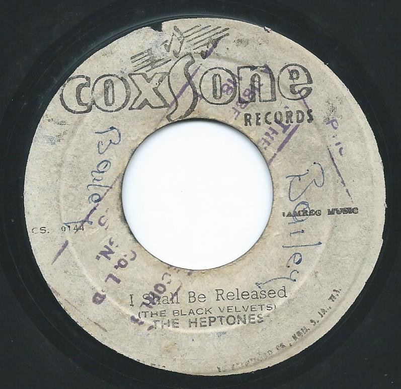 THE HEPTONES ‎/ I SHALL BE RELEASED / DARLING I LOVE YOU (7