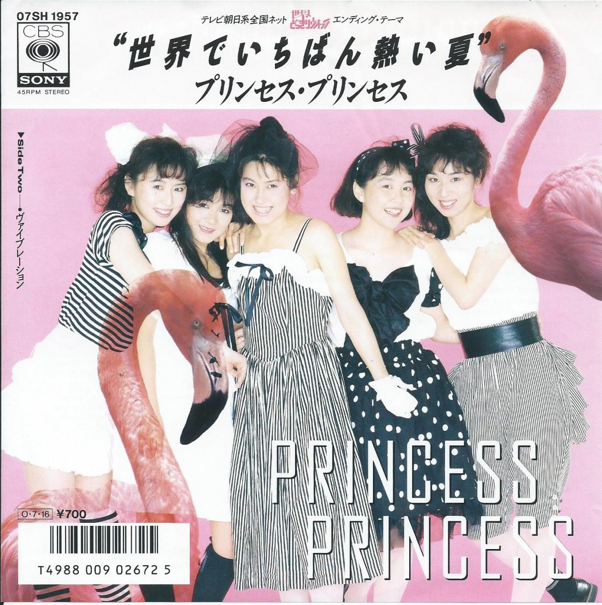 プリンセス・プリンセス PRINCESS PRINCESS / 世界でいちばん熱い夏 (7
