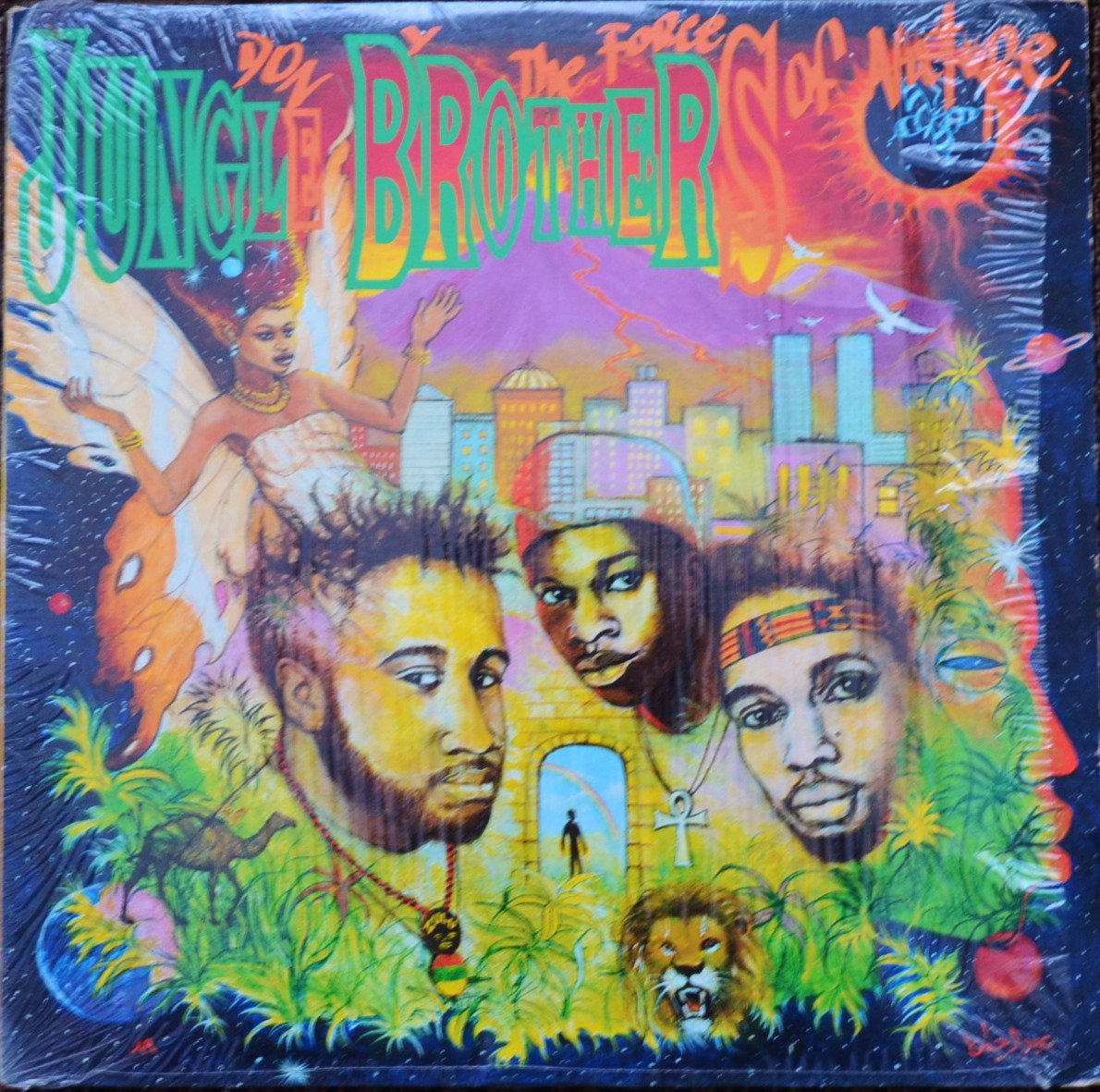 JUNGLE BROTHERS / DONE BY THE FORCES OF NATURE (1LP)