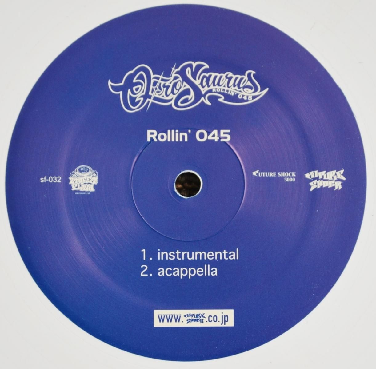 記念日 オジロザウルス ozrosaurus “Rollin' 045” レコード revecap.com