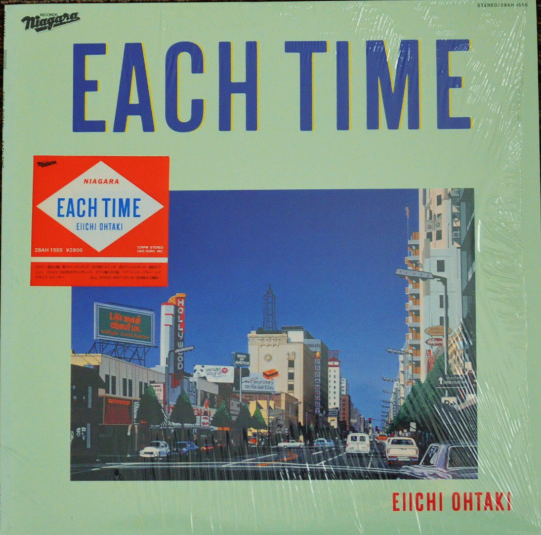 大瀧詠一 EIICHI OHTAKI / EACH TIME (LP) - HIP TANK RECORDS