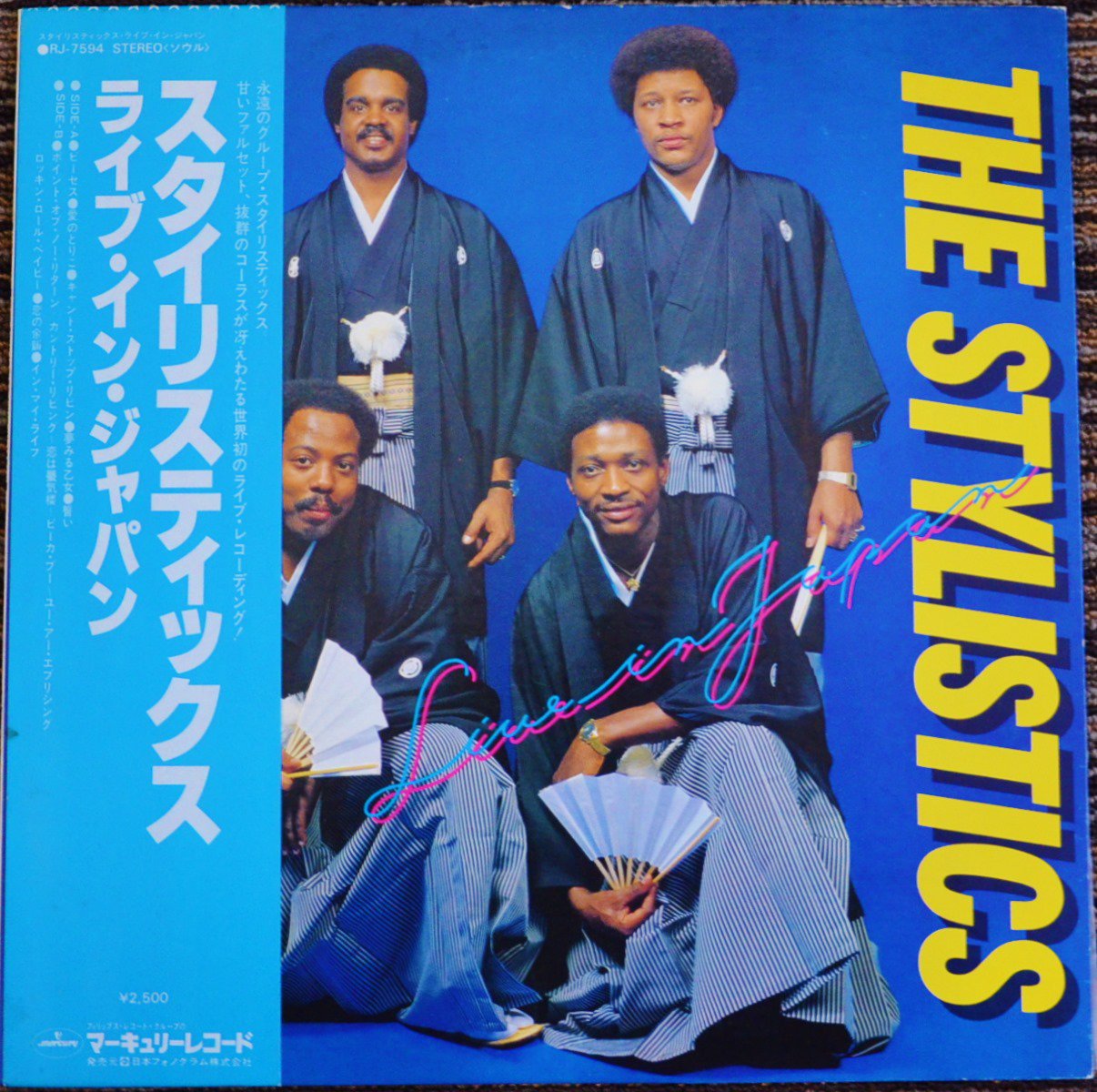 スタイリスティックス THE STYLISTICS / ライブ・イン・ジャパン LIVE 