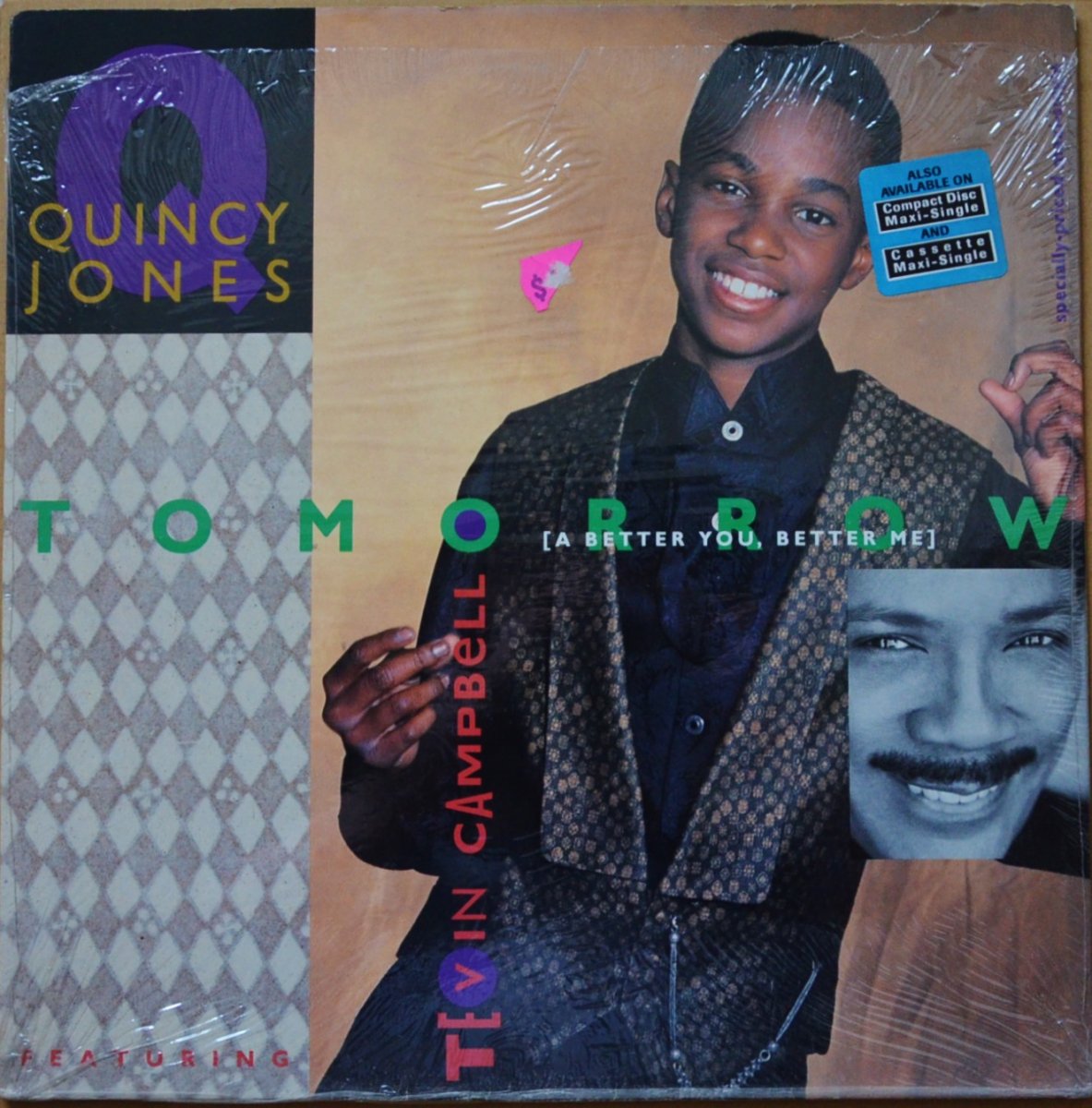 QUINCY JONES FEAT.TEVIN CAMPBELL  / TOMORROW (A BETTER YOU, BETTER ME) (12