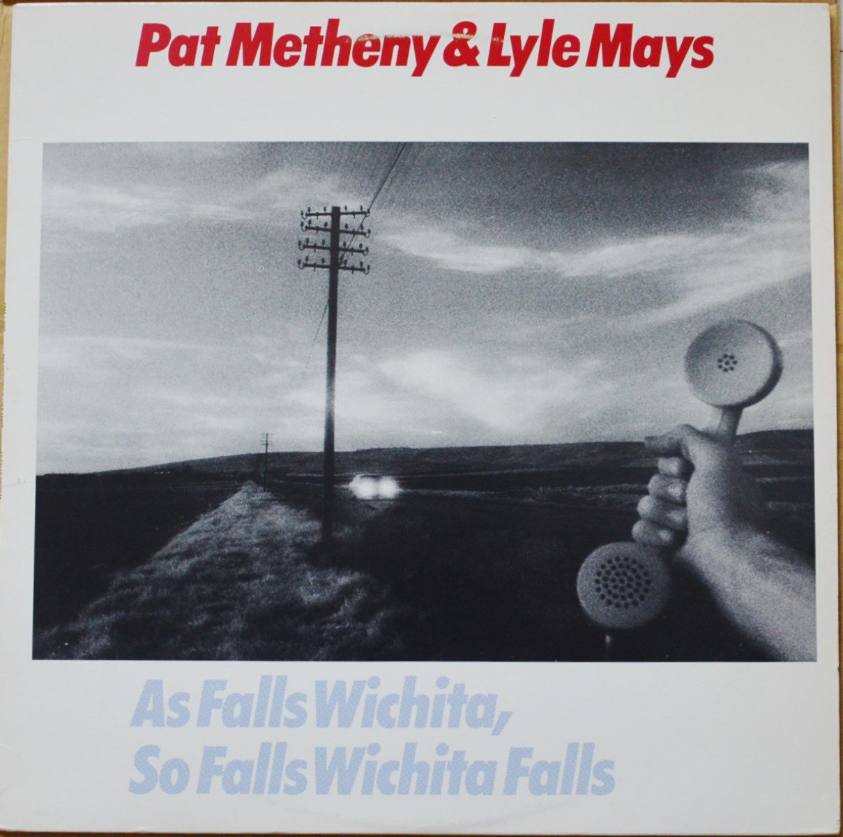 PAT METHENY & LYLE MAYS / AS FALLS WICHITA, SO FALLS WICHITA FALLS (LP)