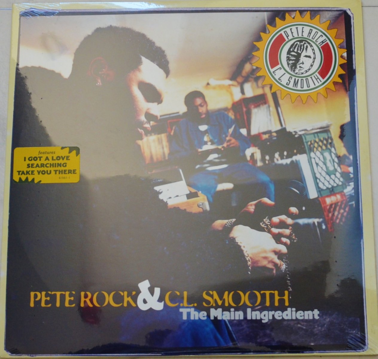 PETE ROCK & C.L.SMOOTH / THE MAIN INGREDIENT (LP) - HIP TANK RECORDS