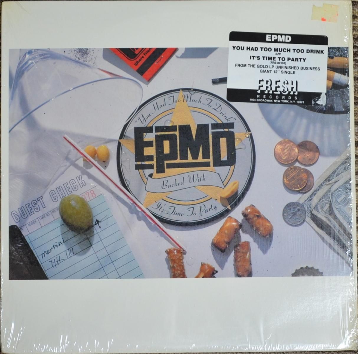 新品 EPMD / Unfinished Business / USオリジナル