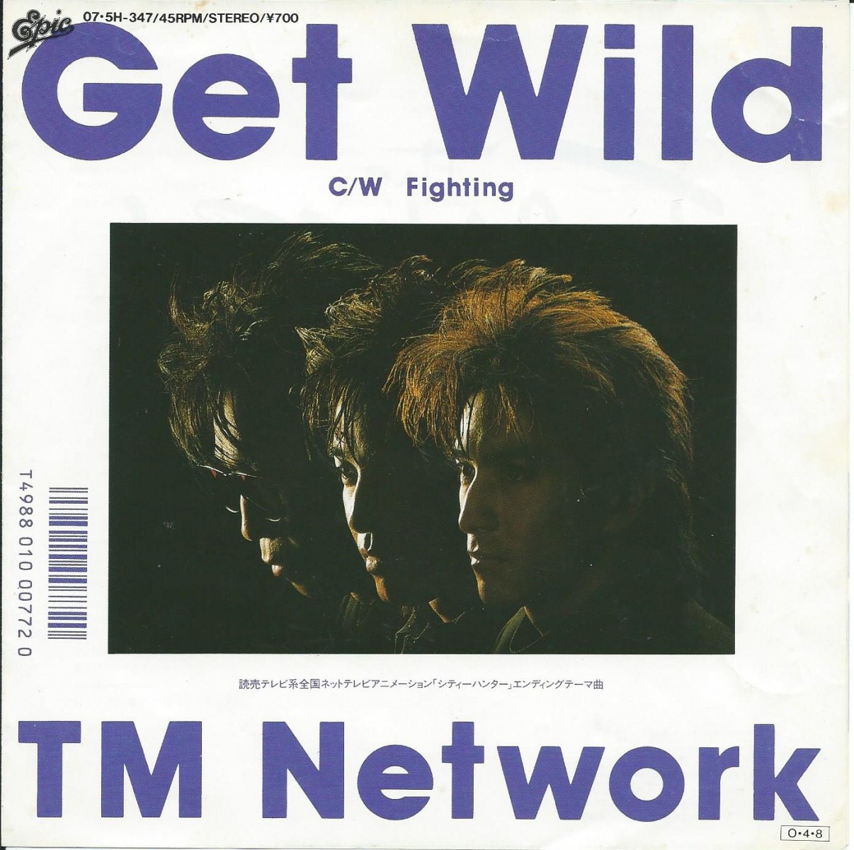 TM NETWORK / GET WILD / FIGHTING (7