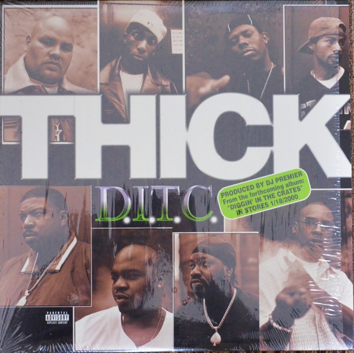 D.I.T.C. ‎/ THICK (PROD BY DJ PREMIER) (12