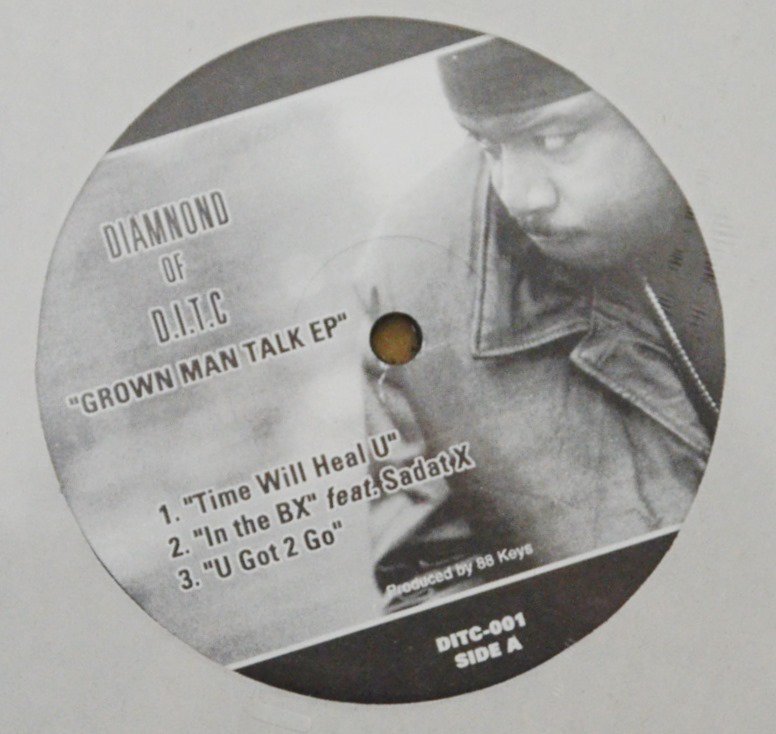 DIAMNOND OF D.I.T.C (DIAMOND D) / GROWN MAN TALK EP (12