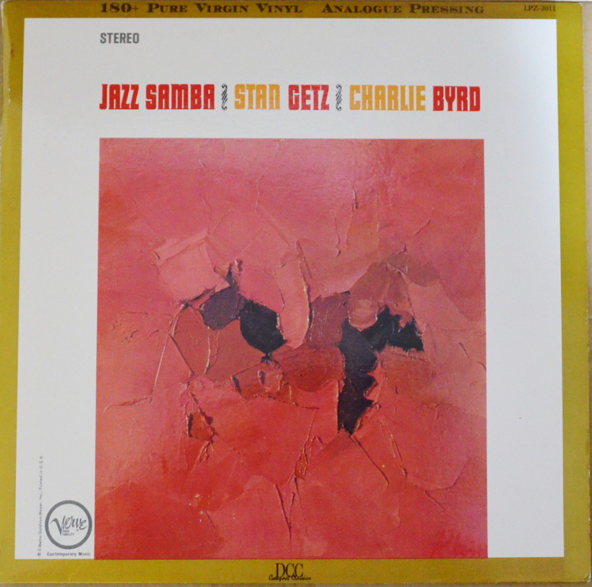 STAN GETZ / CHARLIE BYRD / JAZZ SAMBA (LP) - HIP TANK RECORDS