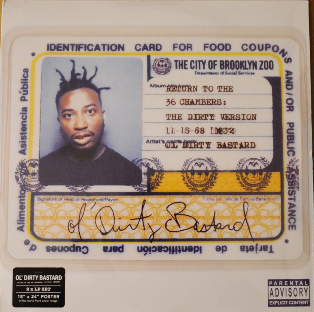 OL' DIRTY BASTARD ‎/ RETURN TO THE 36 CHAMBERS: THE DIRTY VERSION ...