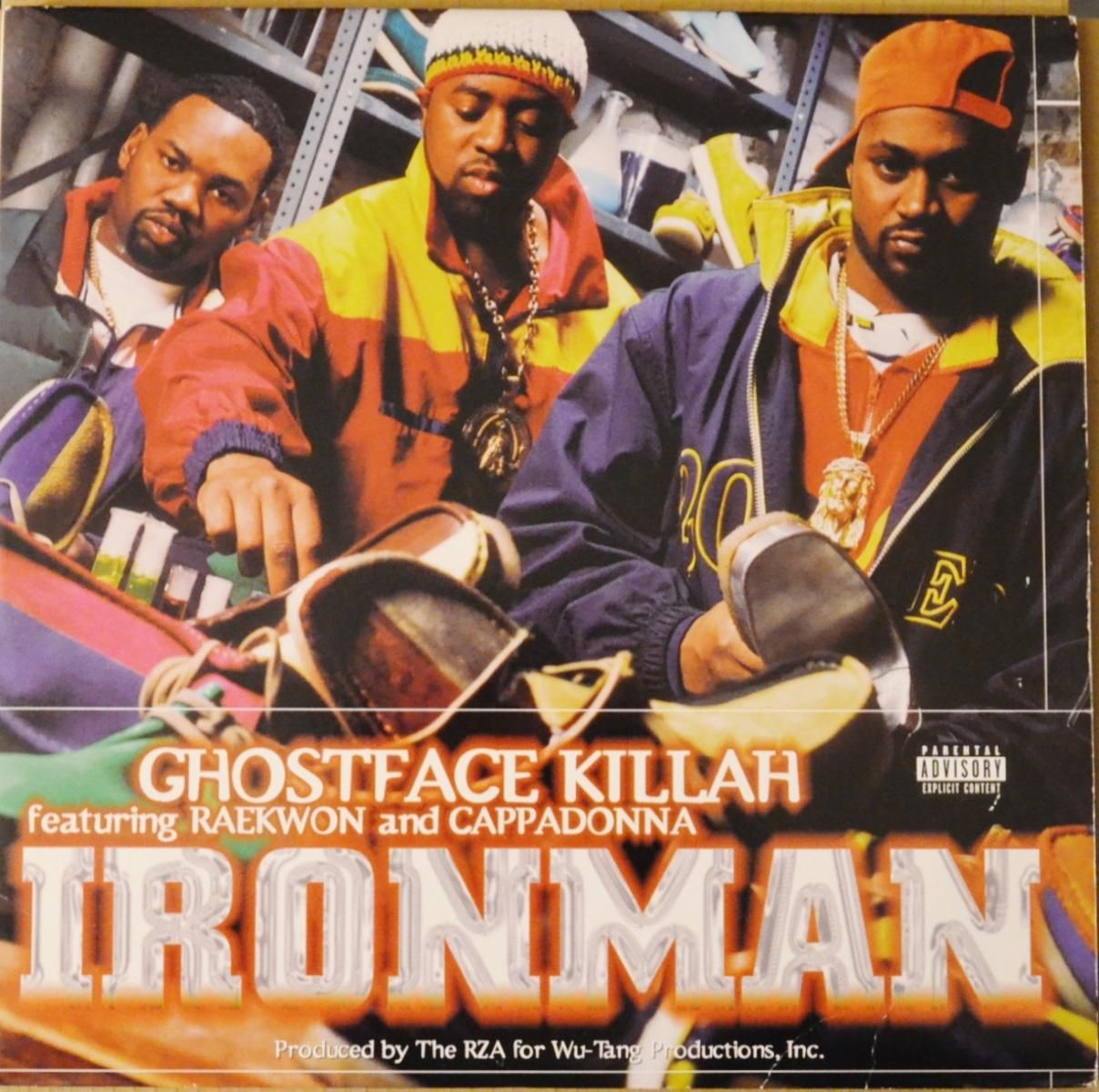 名盤‼︎【レコード】GHOSTFACE KILLAH / IRONMAN 2LP GHOSTFACE KILLAH ‎/ IRONMAN (2LP) - HIP TANK RECORDS