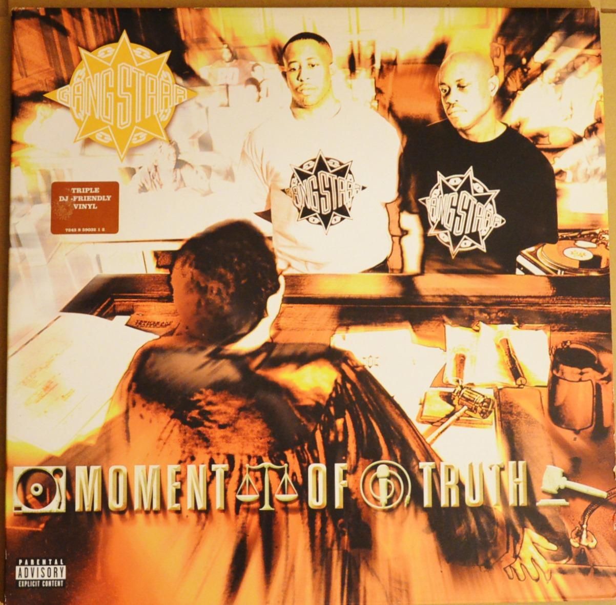 GANG STARR / MOMENT OF TRUTH (3LP) - HIP TANK RECORDS