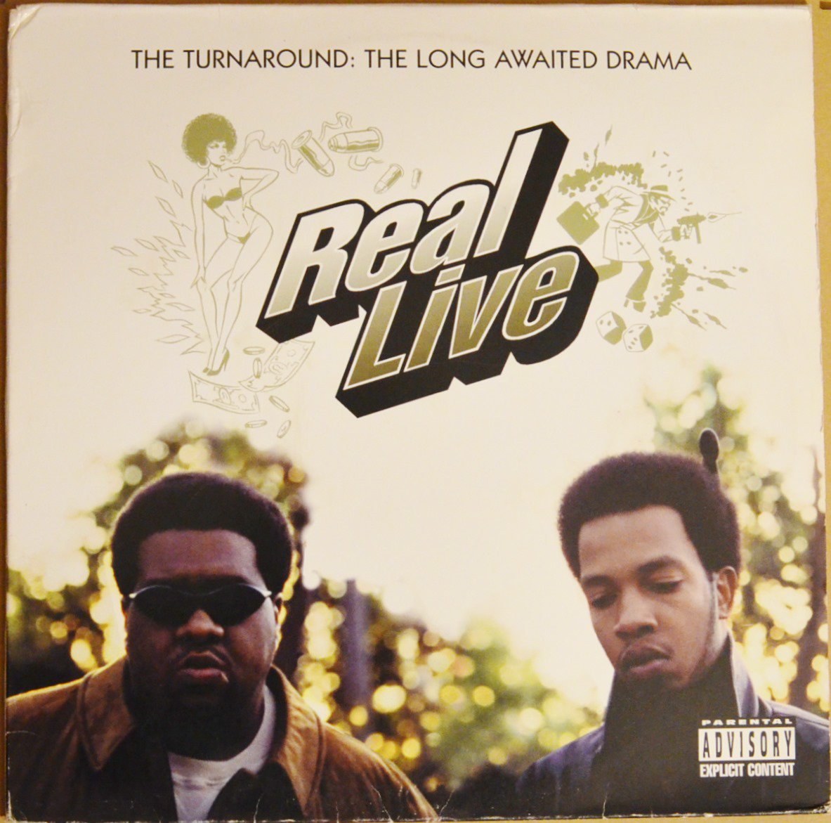 REAL LIVE / THE TURNAROUND: A LONG AWAITED DRAMA (PROD BY K-DEF) (2LP)