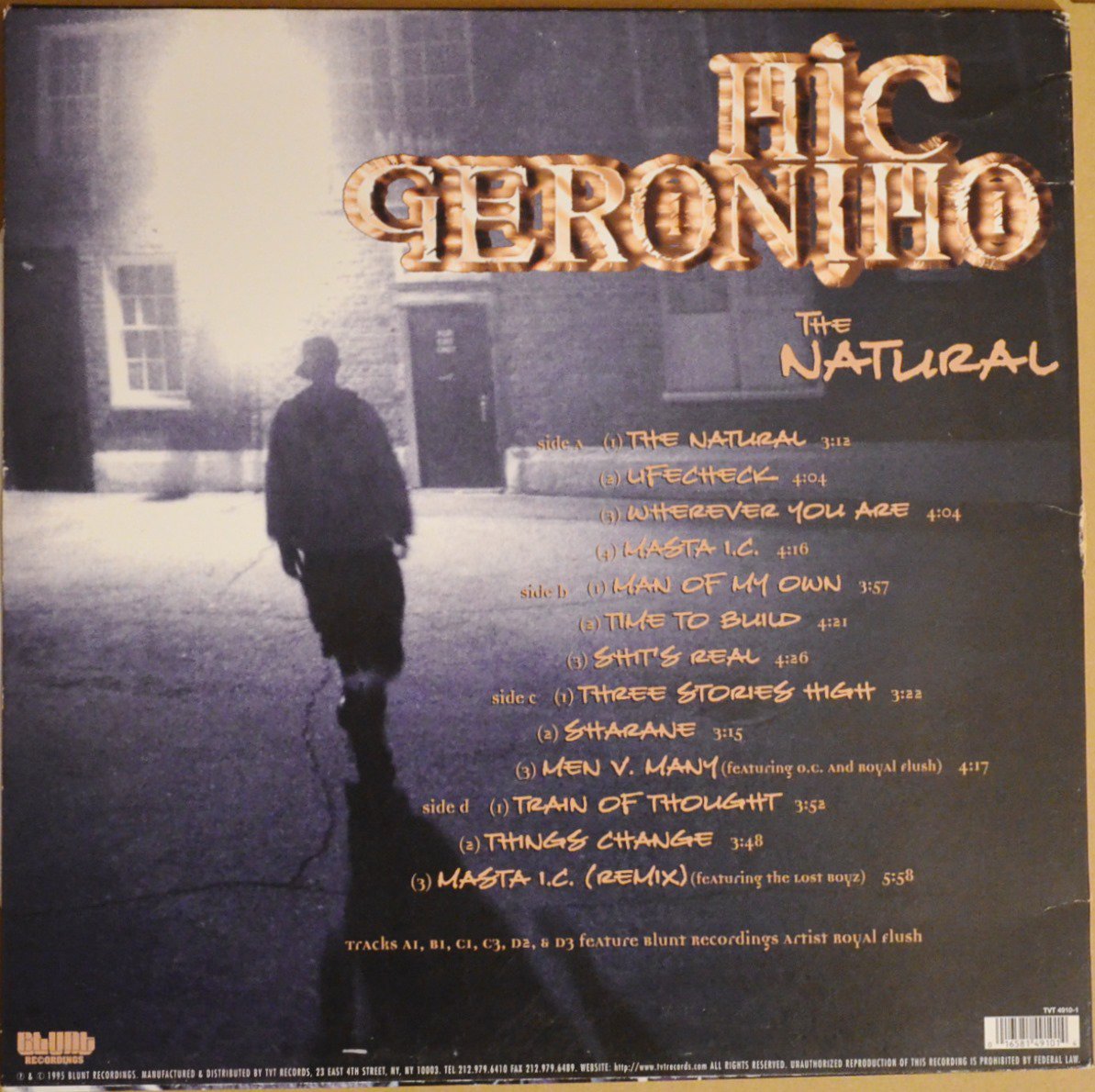 MIC GERONIMO / THE NATURAL (2LP) - HIP TANK RECORDS