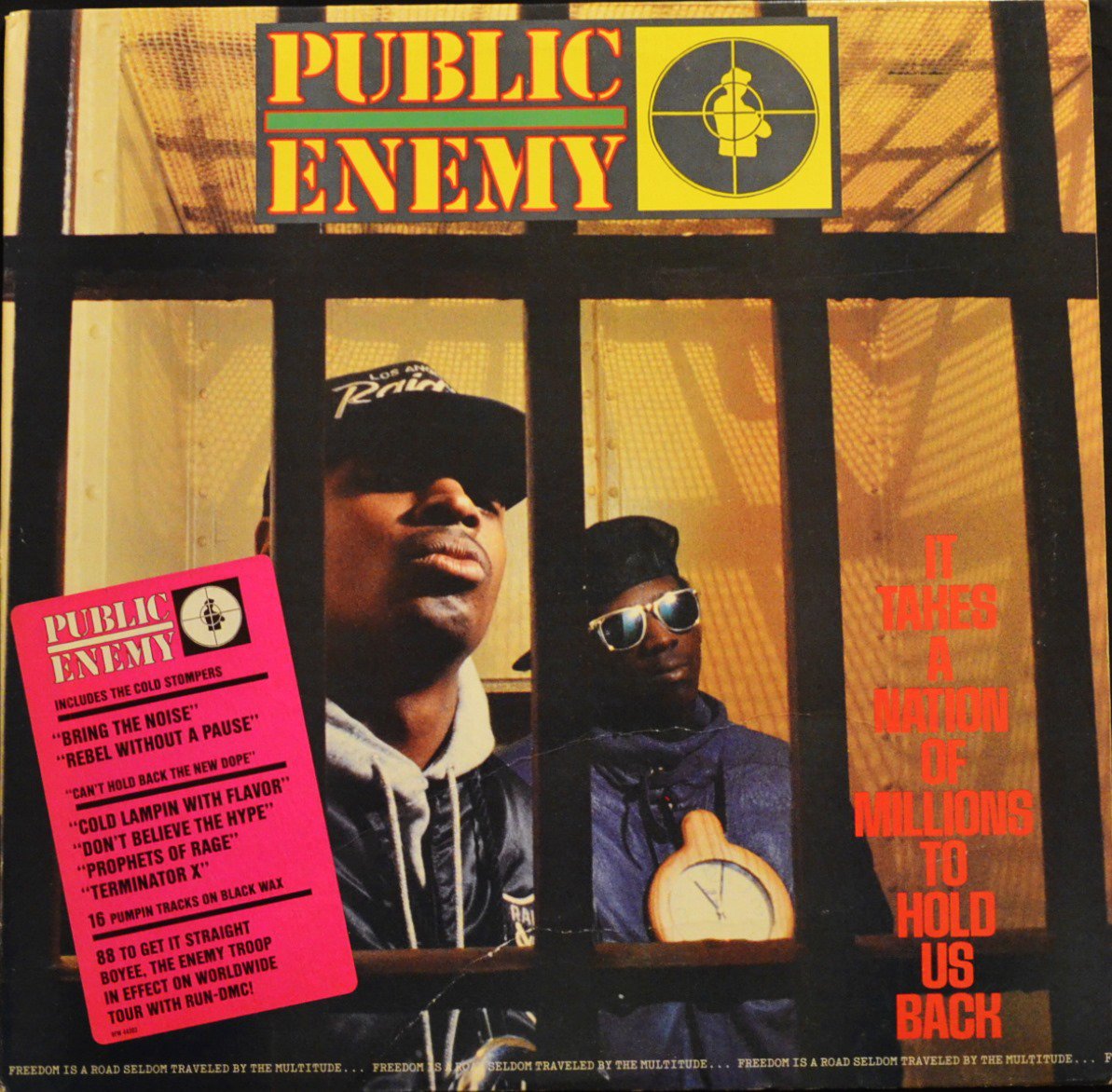 PUBLIC ENEMY ‎/ IT TAKES A NATION OF MILLIONS TO HOLD US BACK (1LP)