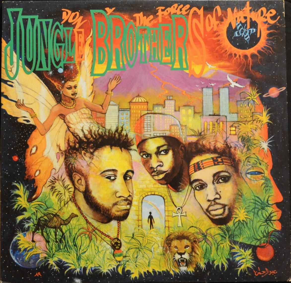 JUNGLE BROTHERS ‎/ DONE BY THE FORCES OF NATURE (1LP) - HIP