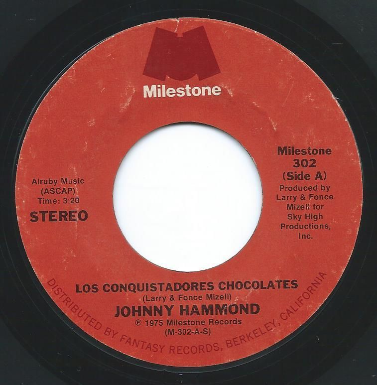 JOHNNY HAMMOND / LOS CONQUISTADORES CHOCOLATES / SHIFTING GEARS (7