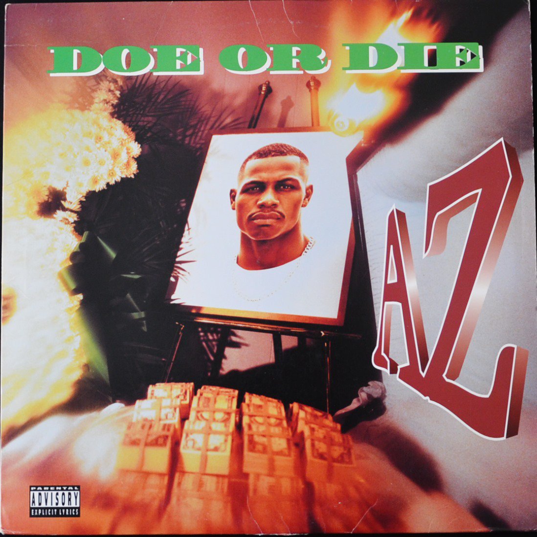 AZ ‎/ DOE OR DIE (1LP)