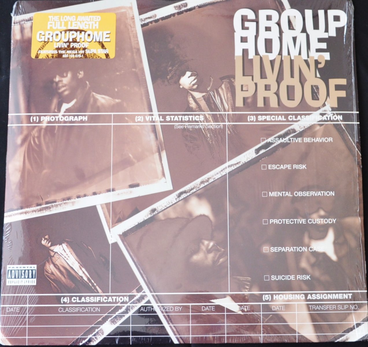 GROUP HOME / LIVIN' PROOF (2LP)