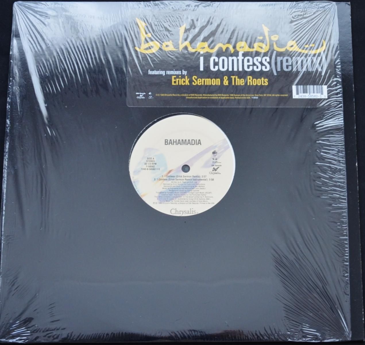 BAHAMADIA / I CONFESS (REMIX) (REMIX BY ERICK SERMON,THE