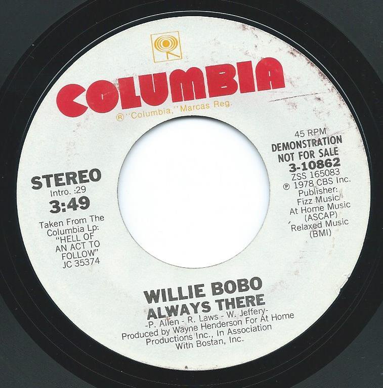 WILLIE BOBO / ALWAYS THERE (7