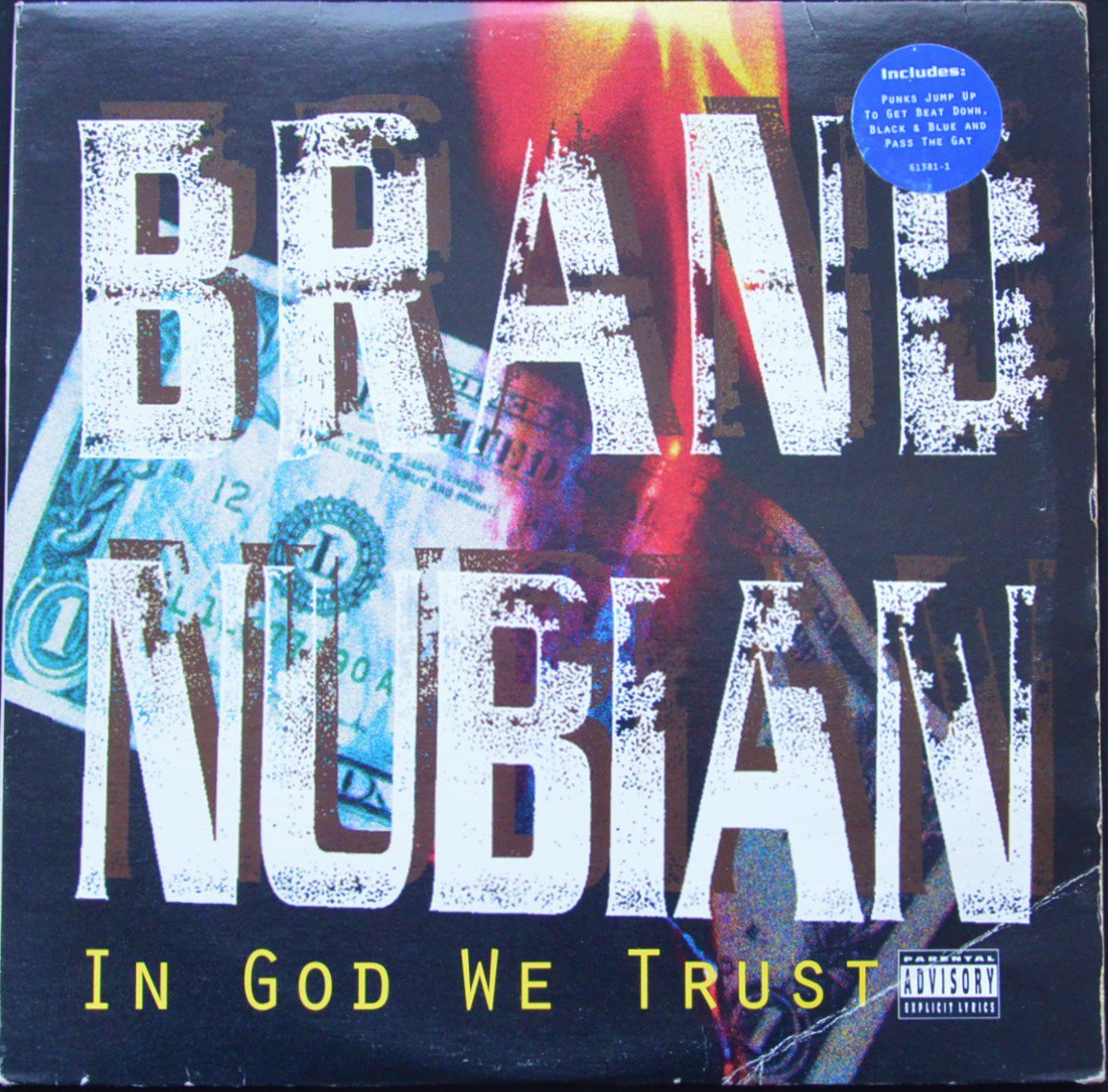 BRAND NUBIAN ‎/ IN GOD WE TRUST (2LP) - HIP TANK RECORDS