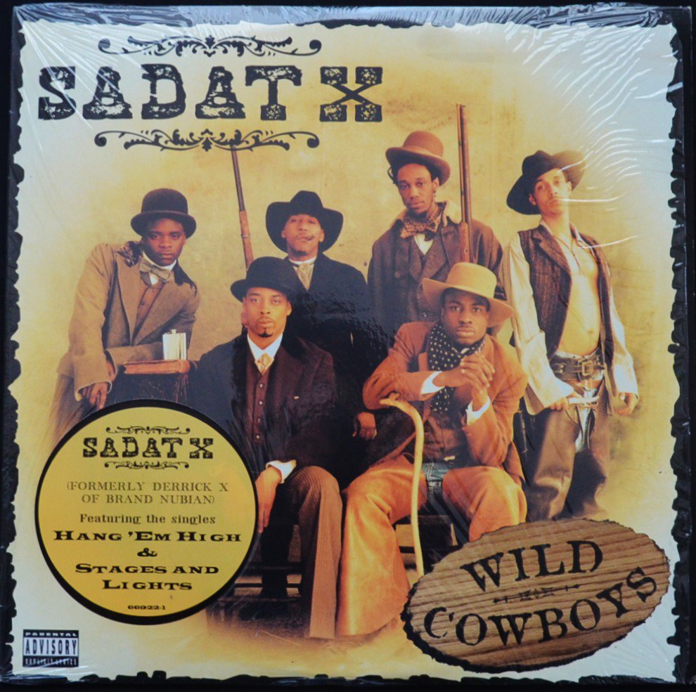 SADAT X ‎/ WILD COWBOYS (2LP) - HIP TANK RECORDS