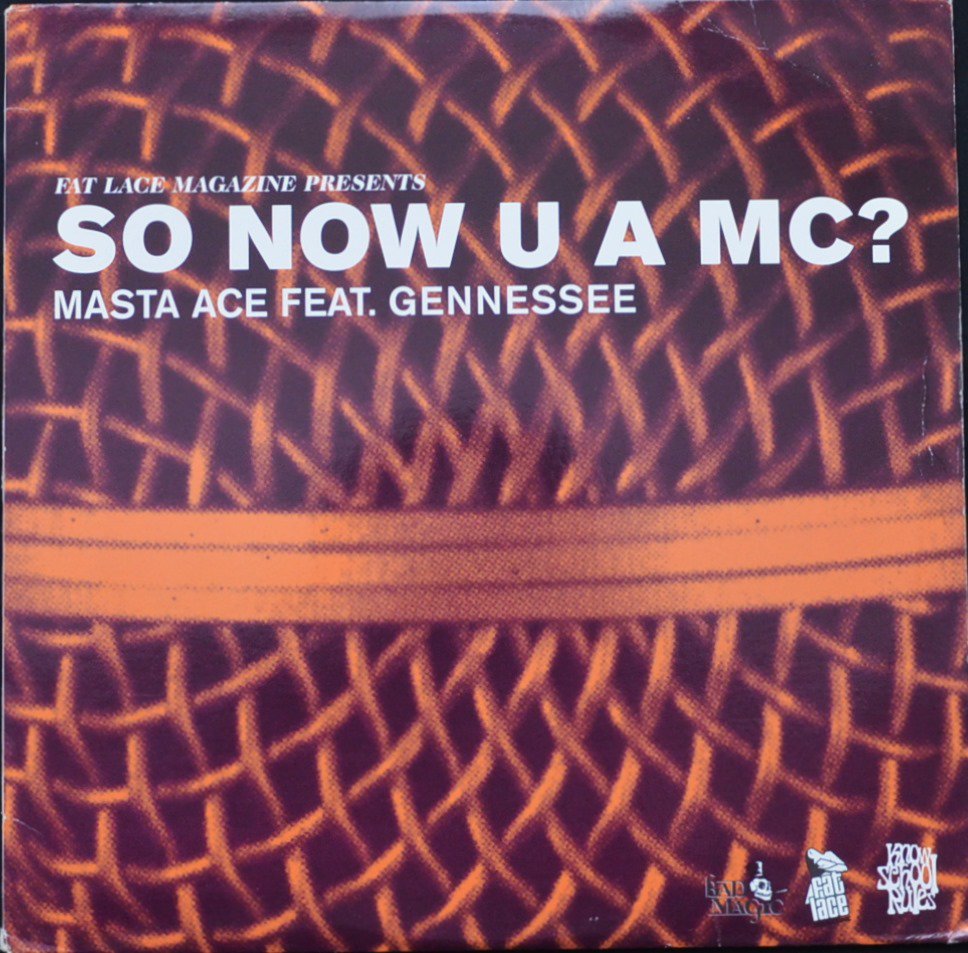 MASTA ACE FEAT. GENNESSEE ‎/ SO NOW U A MC? (CREATORS REMIX) / PAUL NICE (12